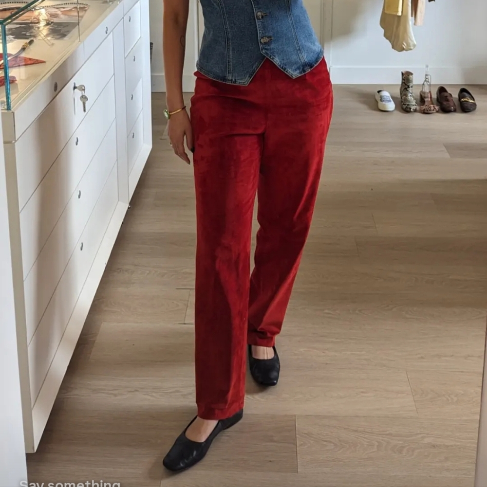 Vintage Danier Suede Pants